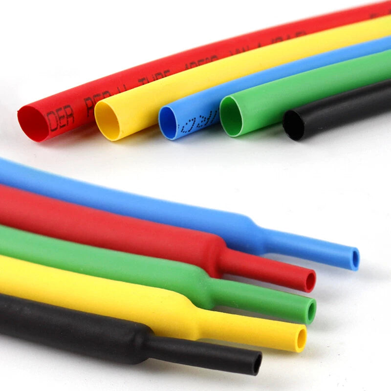 Heat Shrink Tubing Roll — 1mm to 10mm, Multiple Colors