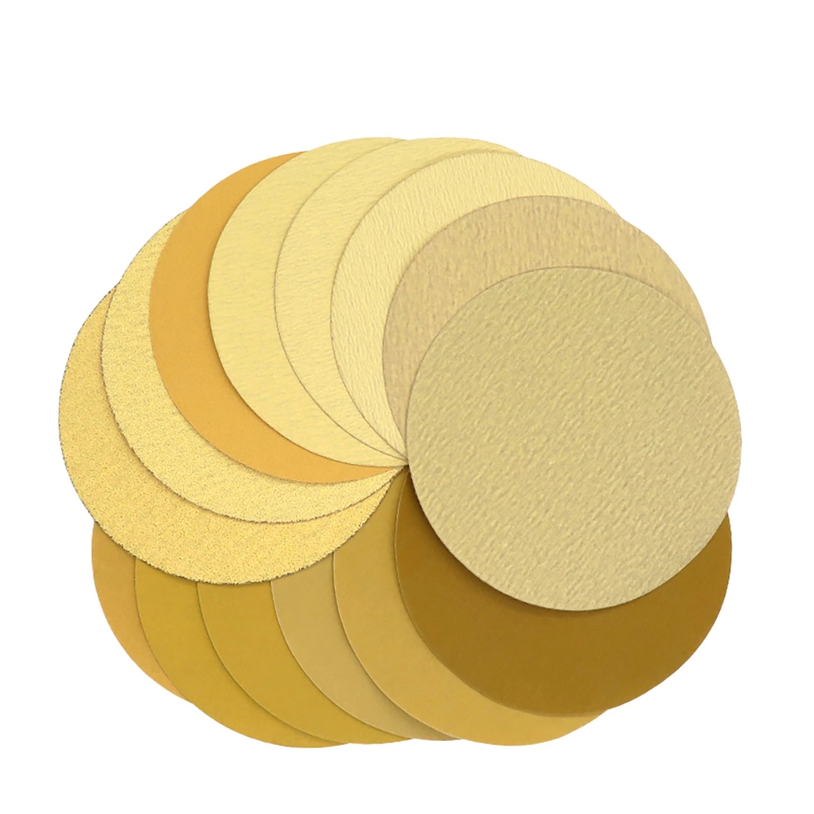225mm 9" Dry Sanding Discs Grit 40 - Grit 1000 Sandpaper Pad Hook & Loop