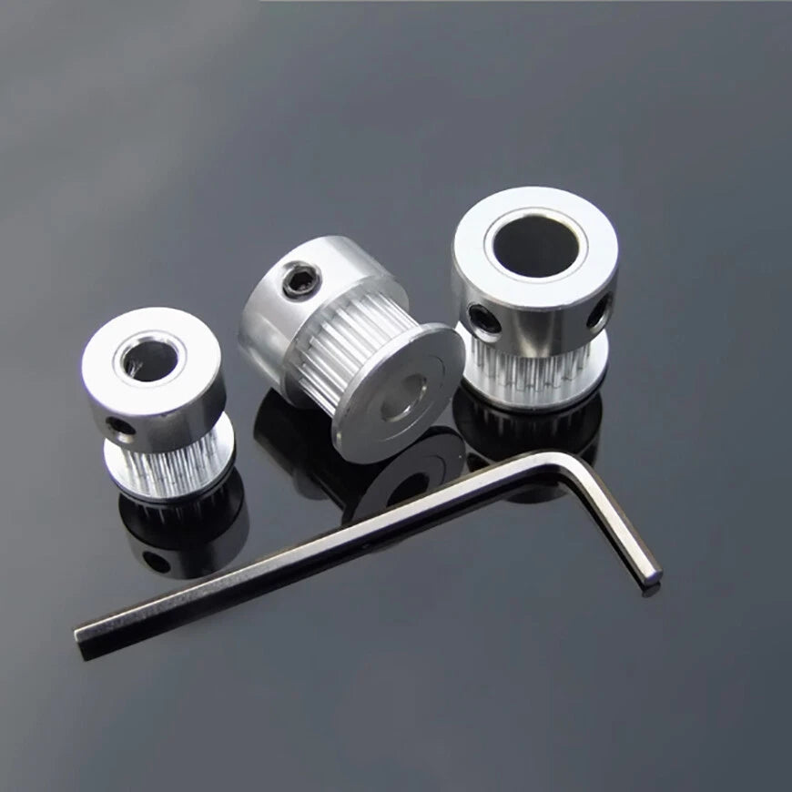 2GT 2mm Pitch Timing Belt Pulleys Drive Pulley 16 20 25 30 60 Tooth Fit 6mm Belt