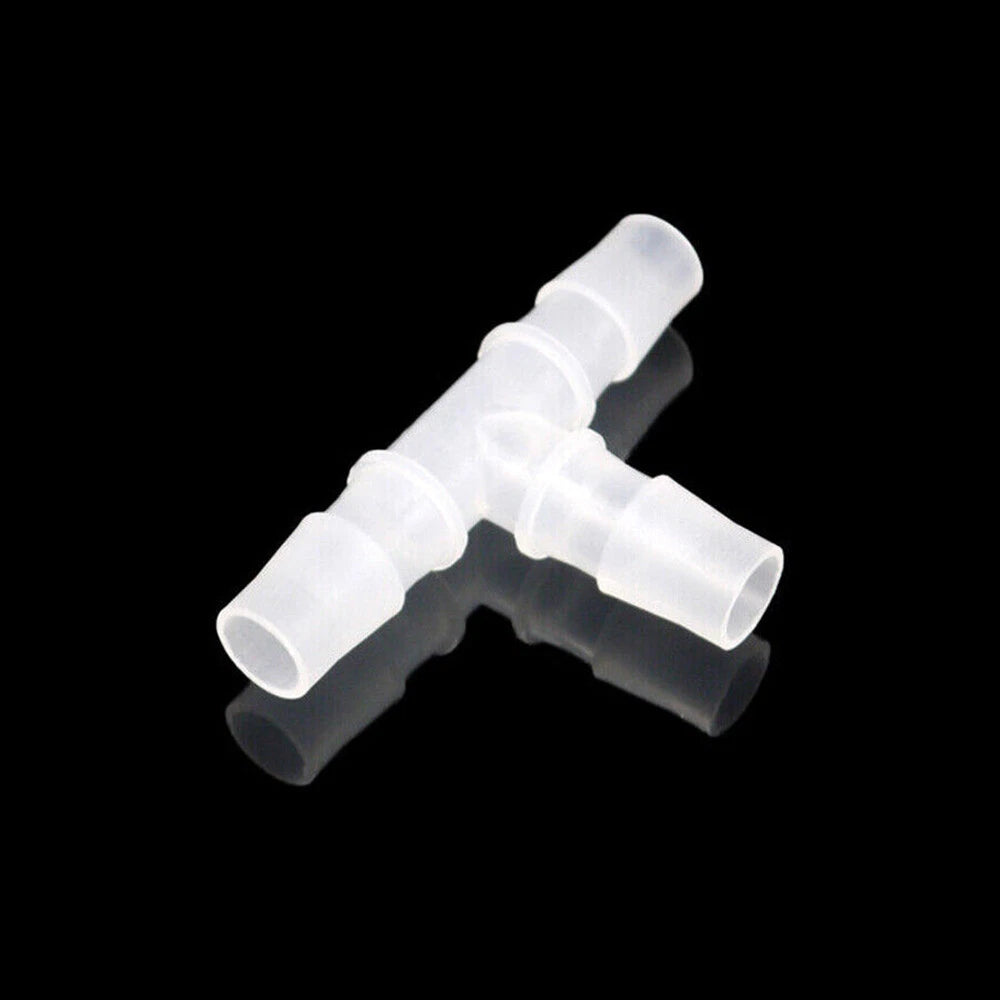 Food Grade Plastic Barbed Hose Connector — T, Y & L Type Tube Fittings