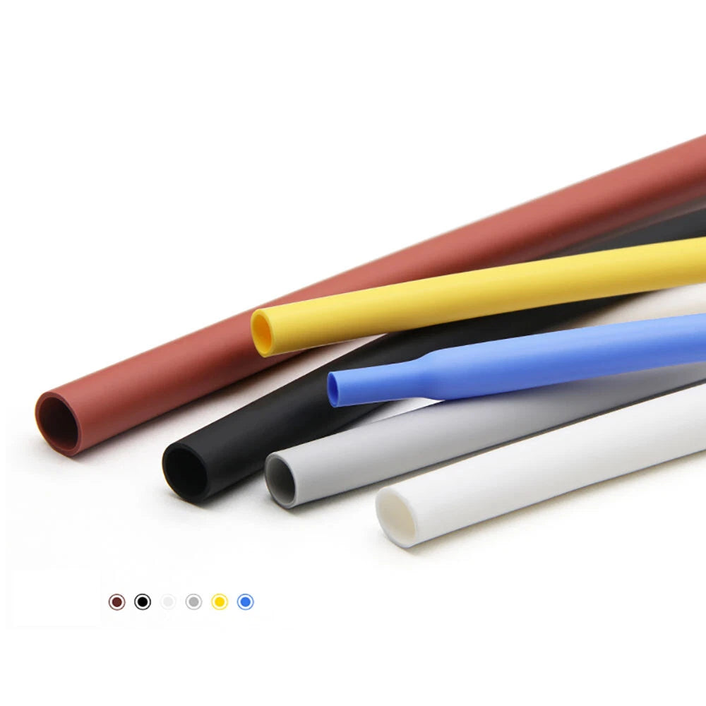 1.7:1 Heat Shrink Tubing — φ0.8mm to φ40mm, Multiple Colors & Lengths