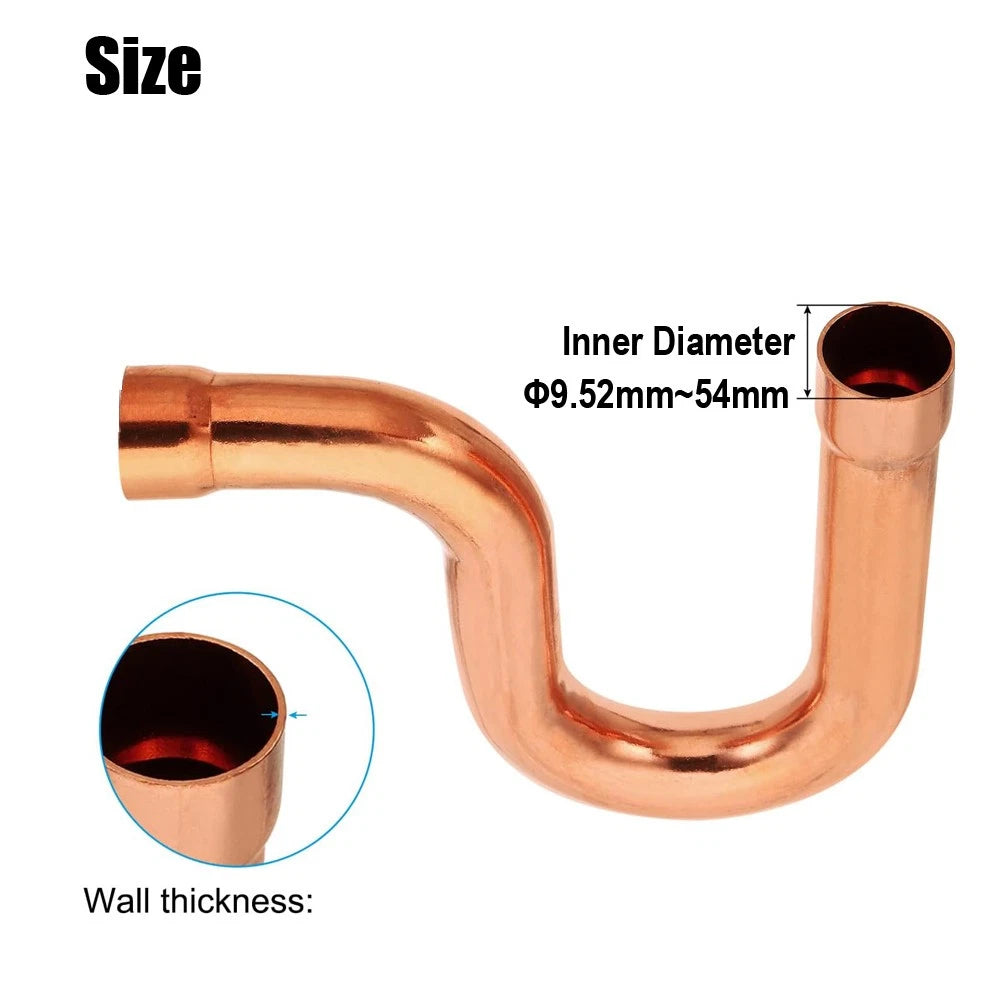 Copper End Feed Return Bend Fitting | 9.52mm–54mm Pipe Sizes