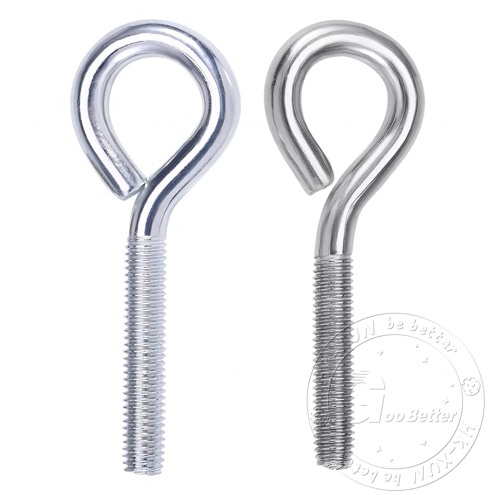 Galvanized Eye Screws Hooks Eye Bolts Closed Screws Rod Stainless Threaded Rings