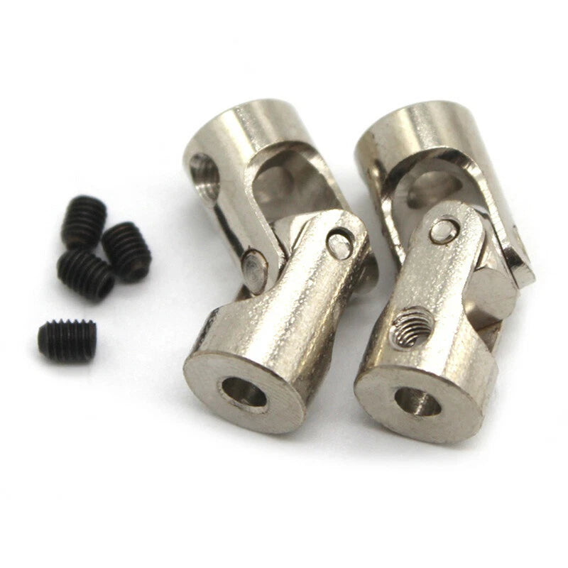 Universal Flexible Shaft Coupling Coupler Motor U Joint Connector Metal RC Boat