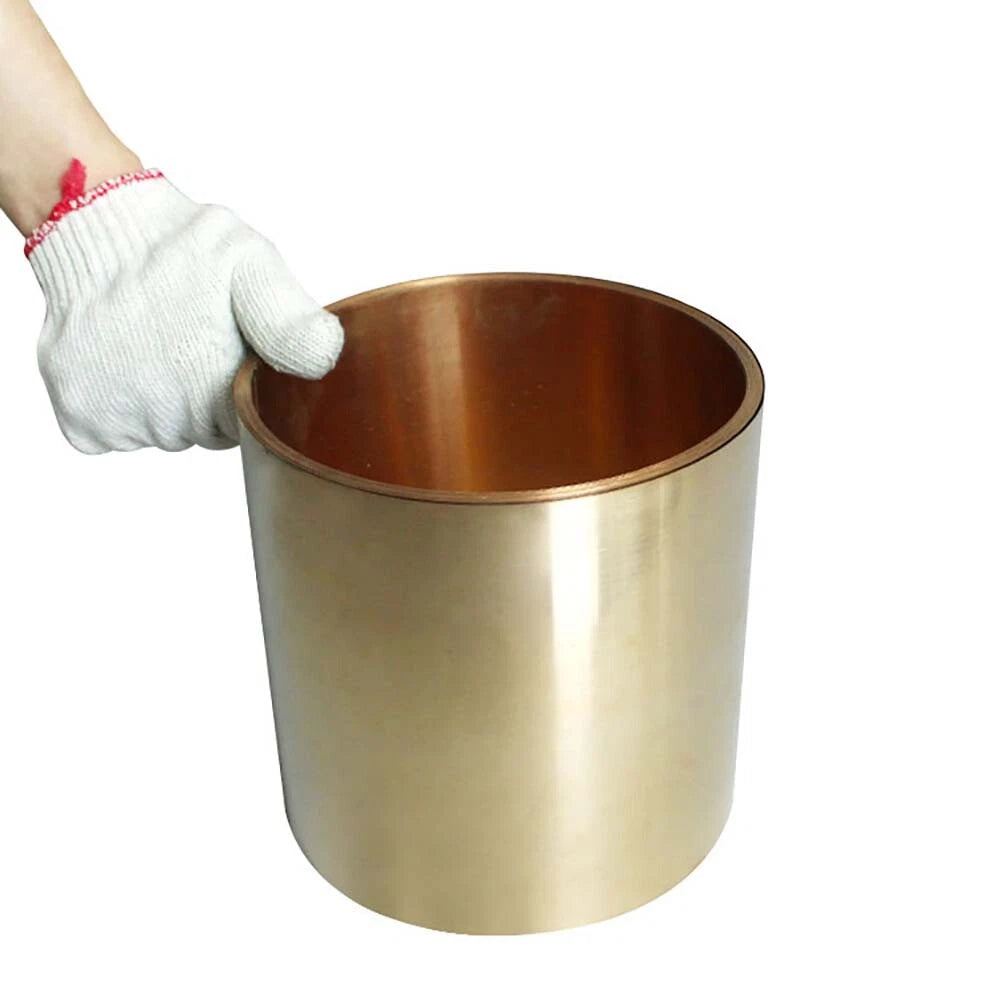 Beryllium Copper Sheet Foil Roll BeCu Strip Metal Thin Plate Thick 0.1mm-1.2mm