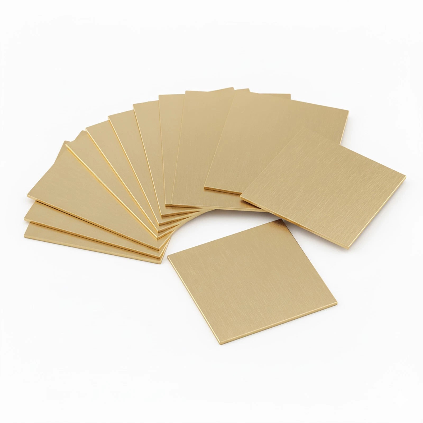 Brass Sheet Plate H62 0.6 0.8 1 -1.2mm Thickness Models Making Jewellery Making
