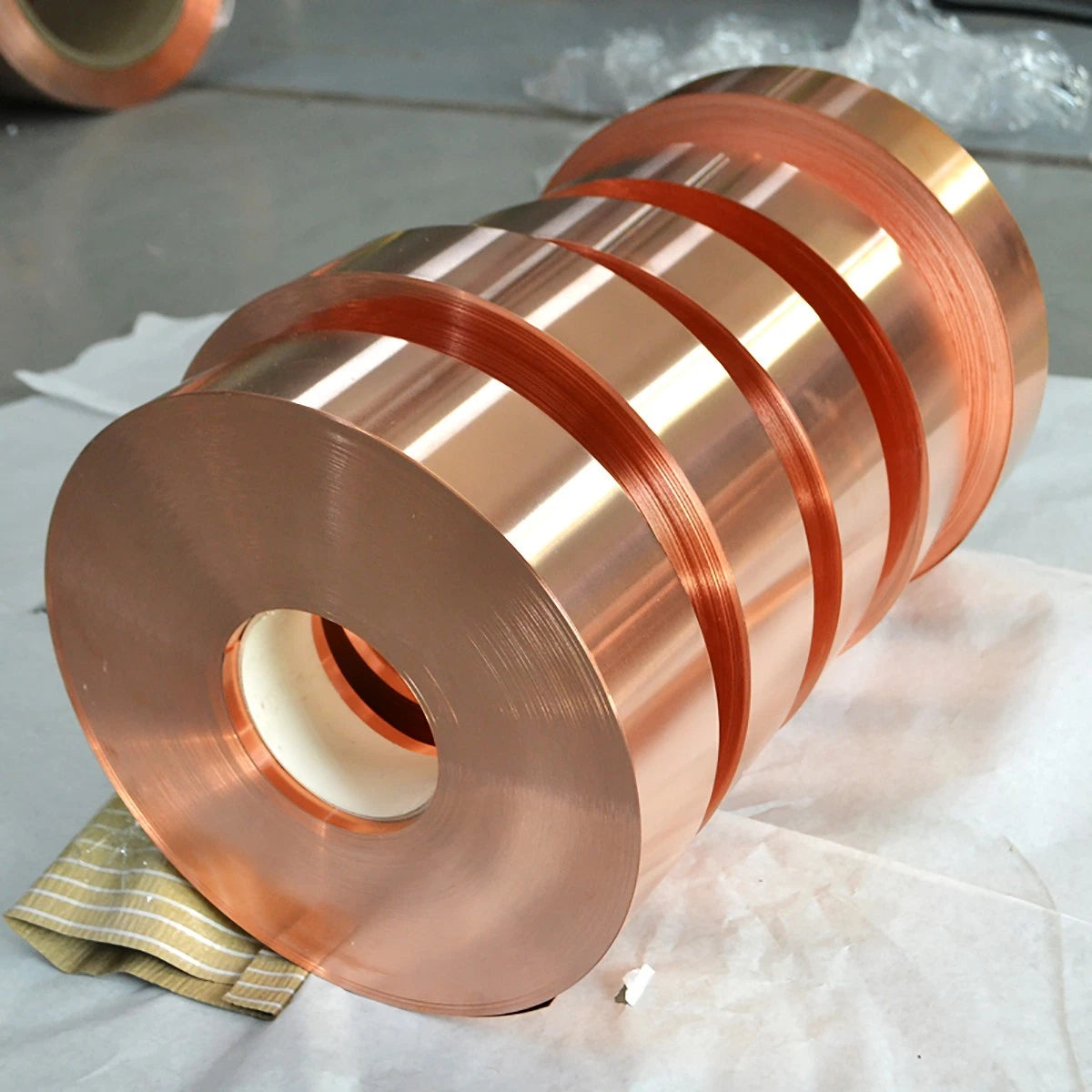 99.9% Flexible Pure Copper Cu Metal Sheet Roll Foil Plate Strip 0.01~1.5mm Thick
