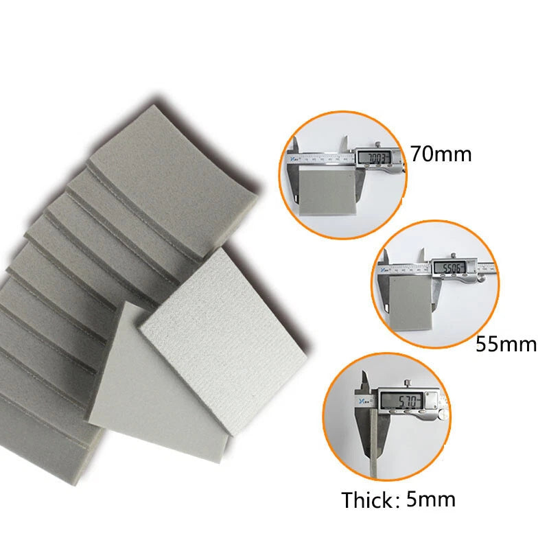 Wet & Dry Bodywork Foam Sanding Block Fine Coarse Grit Sandpaper Sponge Pads