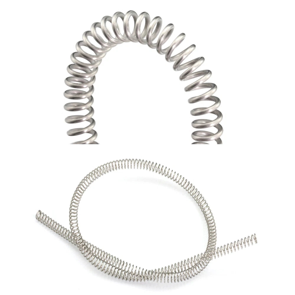 1mm Coarse 304 Stainless Steel Long Compression Spring Length 305mm Fasteners