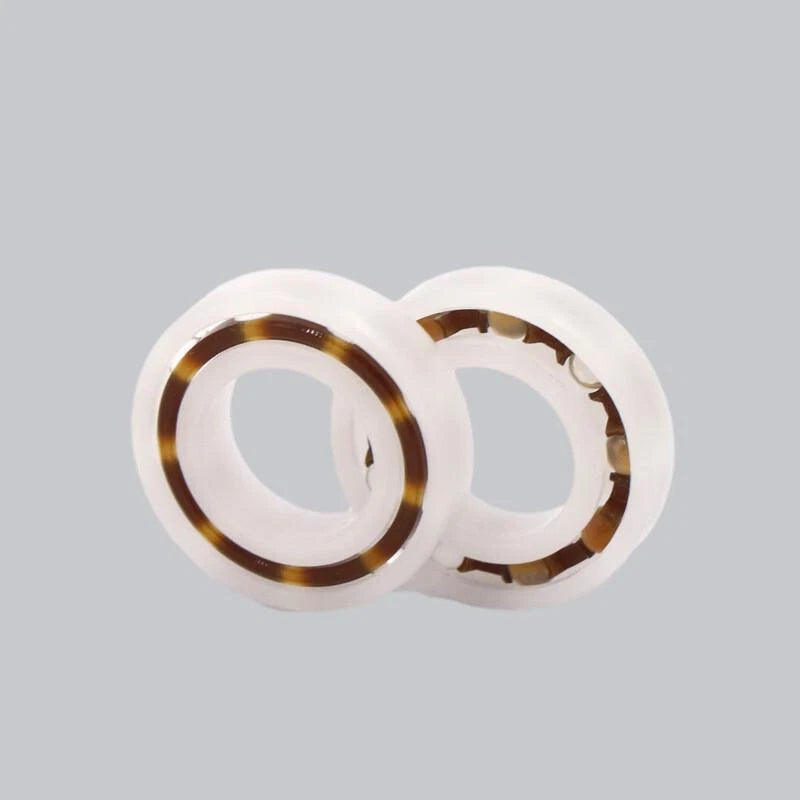 POM Plastic Bearings Glass Balls Hardness High Waterproof No Sealing ID 3/4/5mm