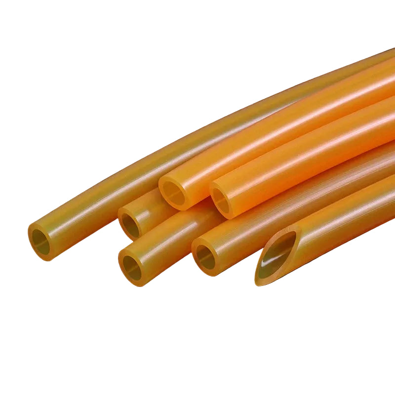 Orange Food Grade Silicone Tube – Flexible Hose Pipe for Beer, Milk & Liquid Transfer