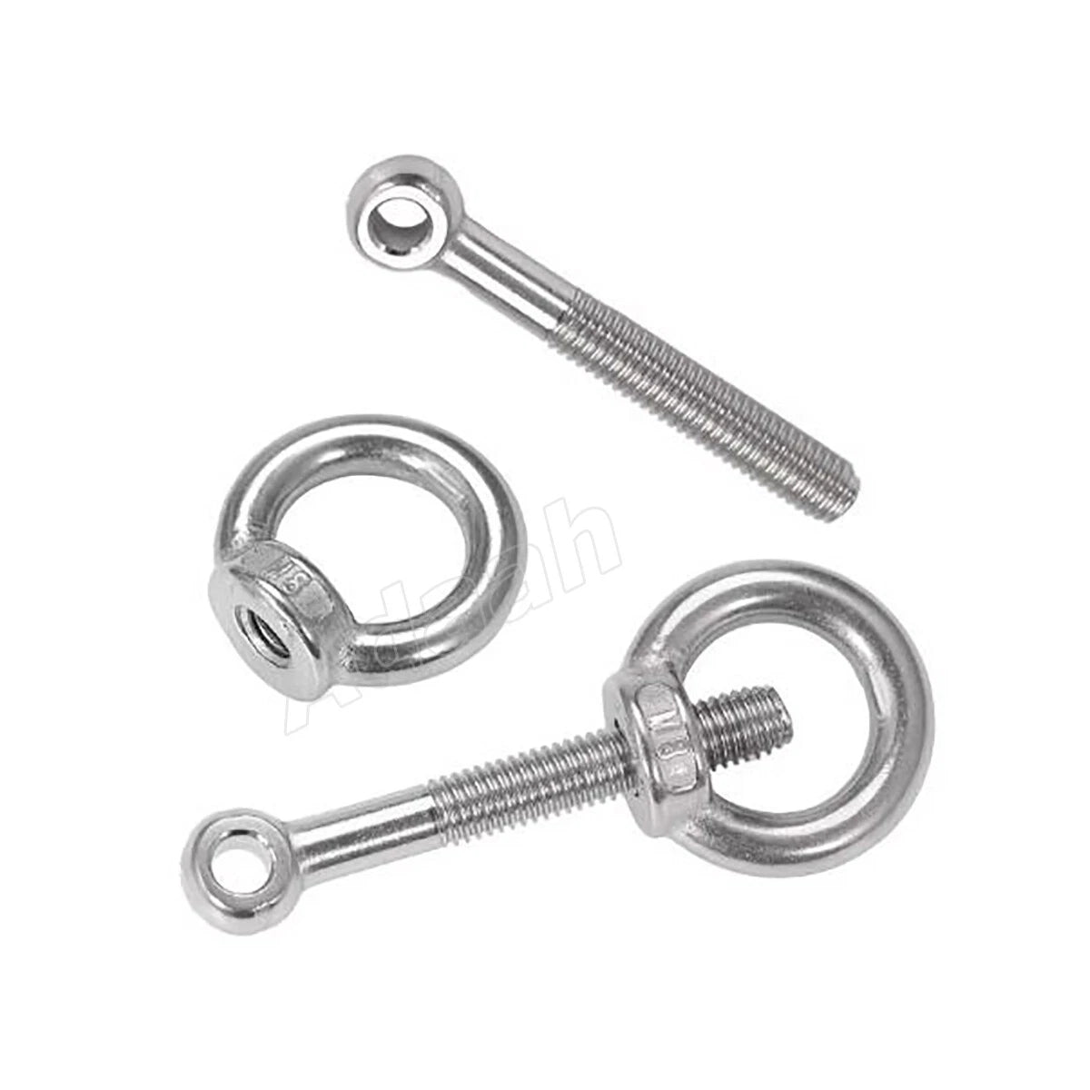 A2 Stainless Steel Lifting Eye Bolts with Ring Eye Nut M5,6,8,10,12,16,18,20,24