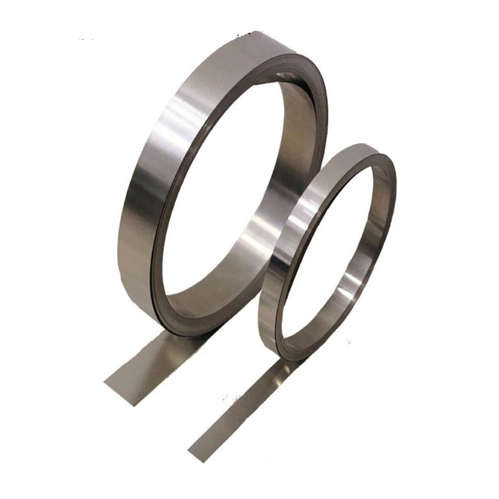 304 Stainless Steel Thin Plate Band Foil Sheet 0.05mm-1mm Thick Metal Strip Roll