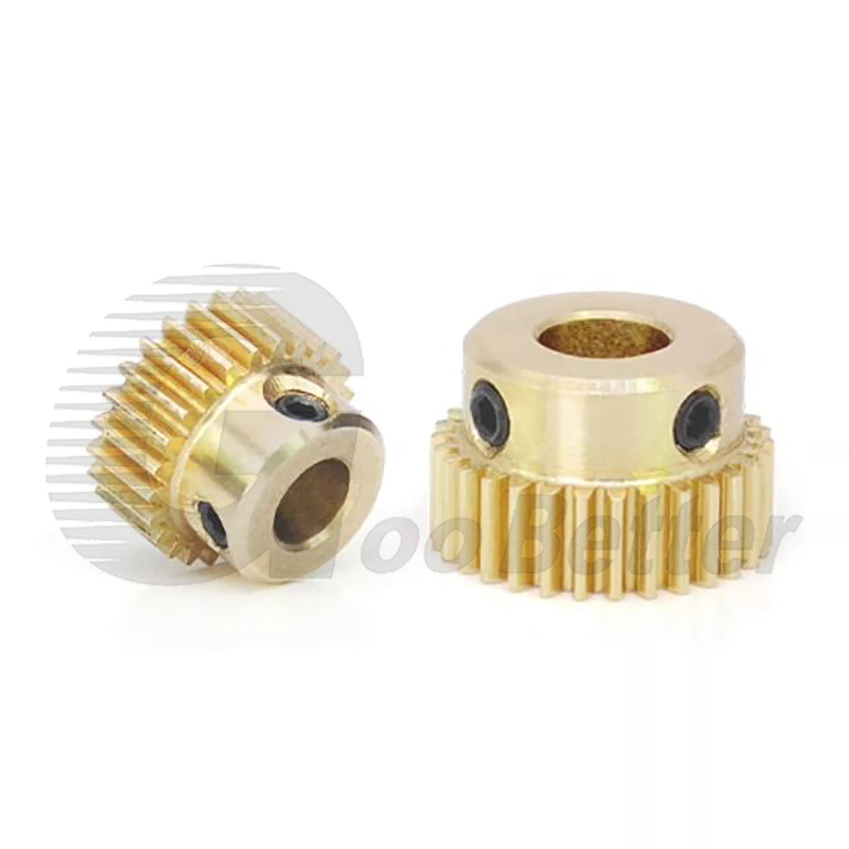 0.5 Mod Brass Spur Gear 40 Teeth Bore 4~12mm Motor Gear Transmission Pinion Gear