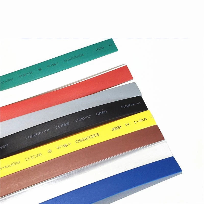 Heat Shrink Tubing 2:1 Ratio – Electrical Wire Sleeving, 16mm to 50mm, 7 Colors