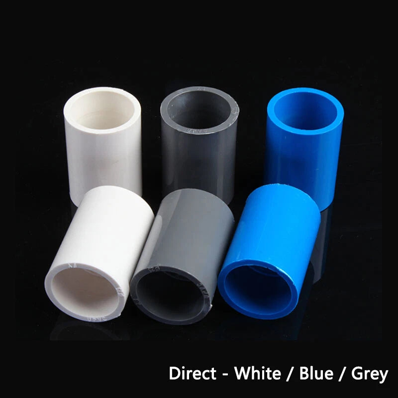 PVC 3 4 5 6-Way Elbow Connector Direct Pipe Fittings 20-110mm White Blue Grey