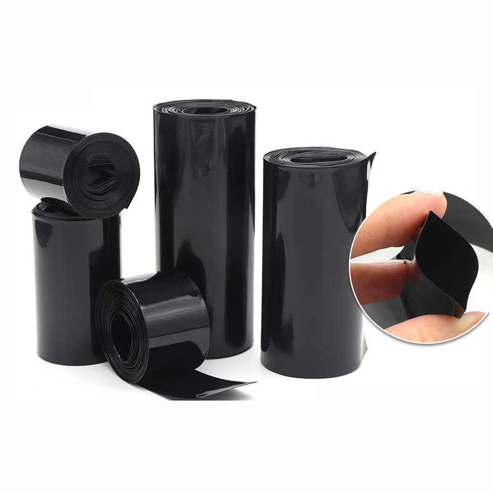 PVC Heat Shrink Tubing 7mm to 115mm – 1M Flat Width Insulation Wrap