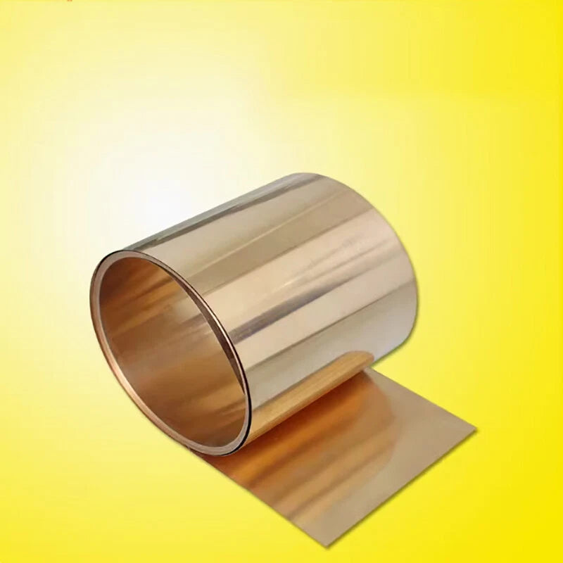 C17200 Beryllium Bronze Beryllium Copper Sheet Metal Foil Coil Thick 0.08mm-2mm
