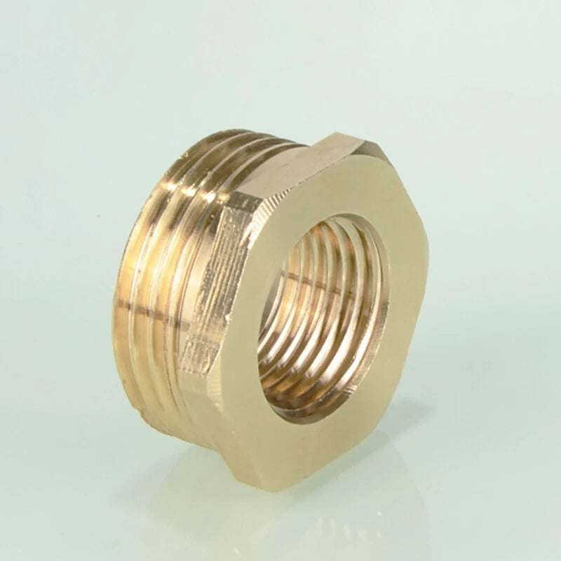 1 8" 1 4" 3 4" 1 2" 1" BSP Brass Reducing Coupler Hex Bush Connector Fittings