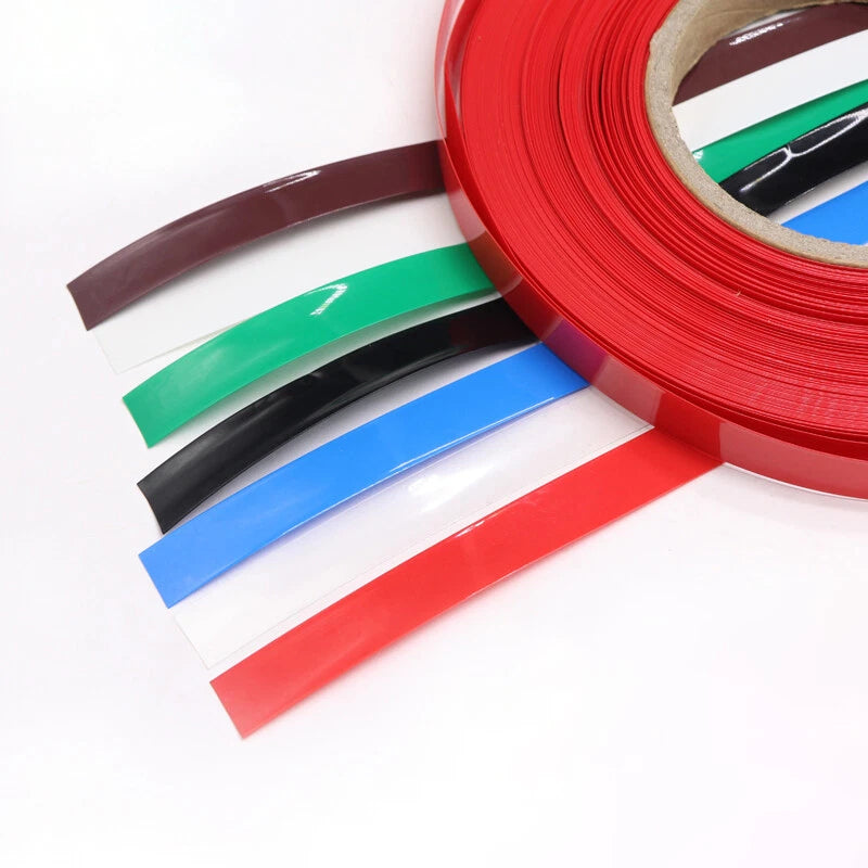 PVC Heat Shrink Tubing for RC Battery & 18650 Cells — 7mm to 120mm, Multicolor