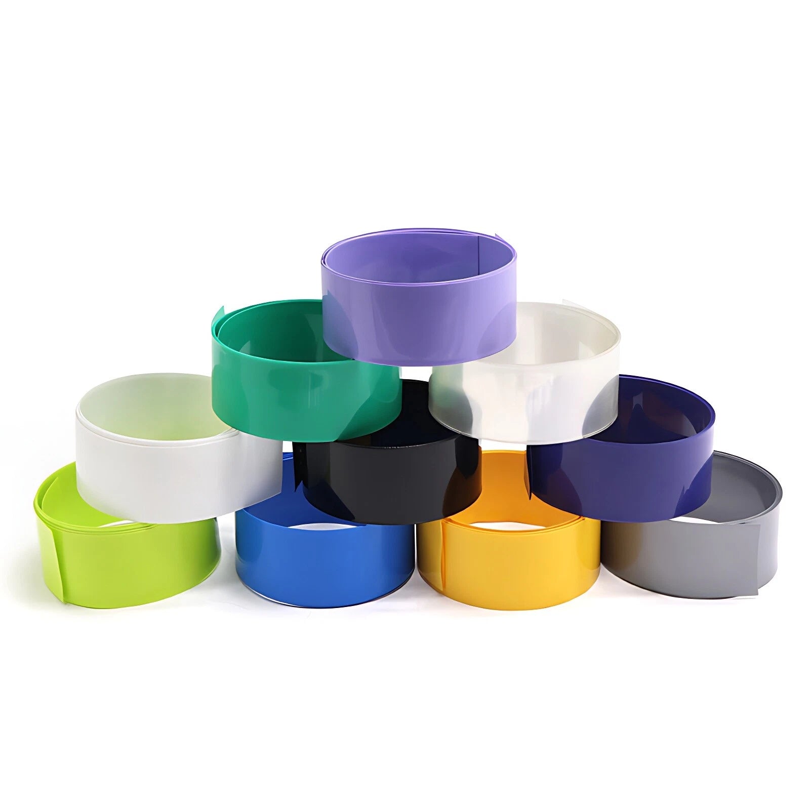 PVC Heat Shrink Tubing for RC Battery Packs — 60mm to 625mm, Multiple Colors