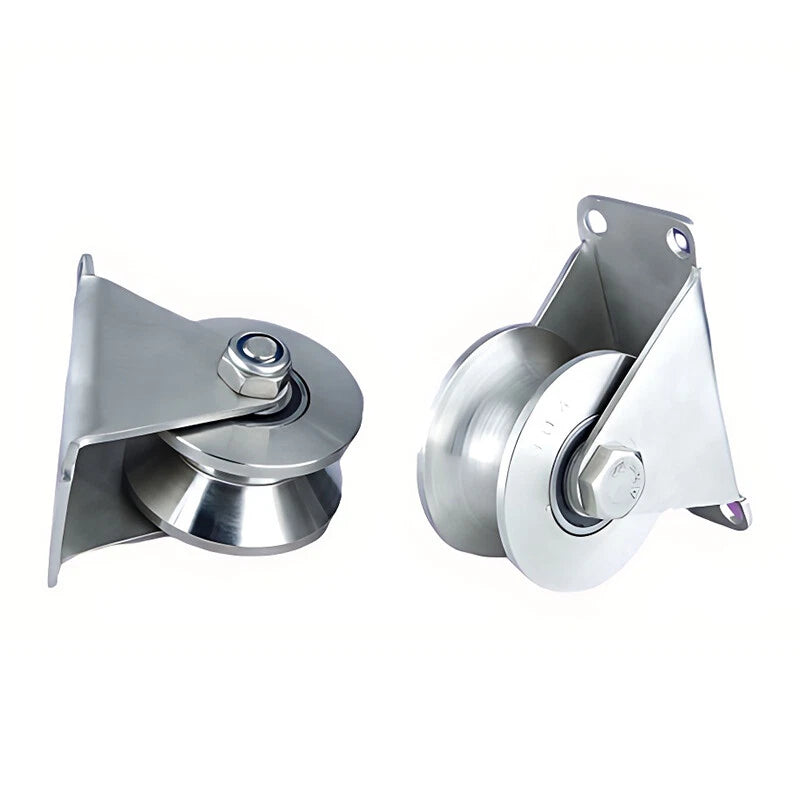 V/U/H Typ Single Wheel Pulley Block Sliding Gate Rollers Heavy Duty Caster Wheel