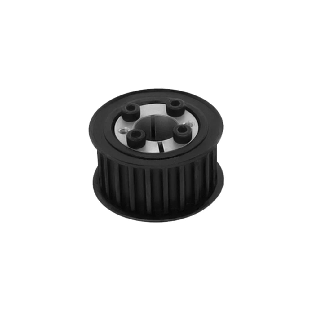 HTD-8M 18-60Teeth Timing Belt Pulleys With Expansion Sleeve Width 32mm 45# Steel
