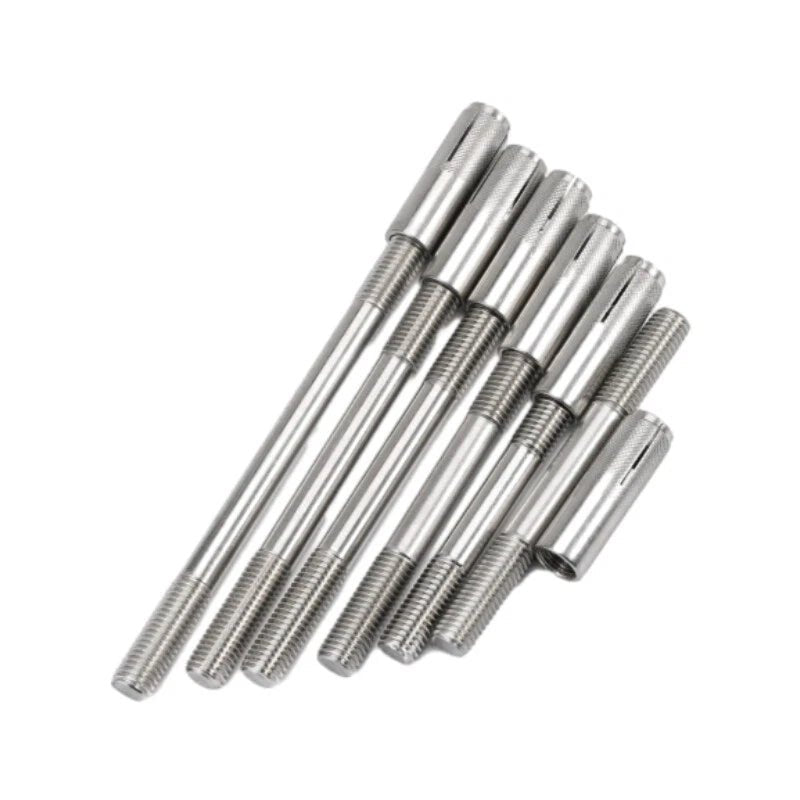304 Stainless Steel Double - End Threaded Expansion Anchor Bolts | M6 M8 M10 M12 | 100–250mm - HomeDIYer