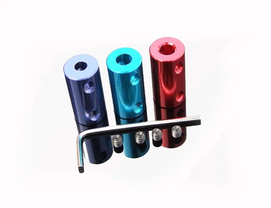 Color Aluminum Alloy Flexible Shaft Coupling Rigid Coupler Motor Connector DIY