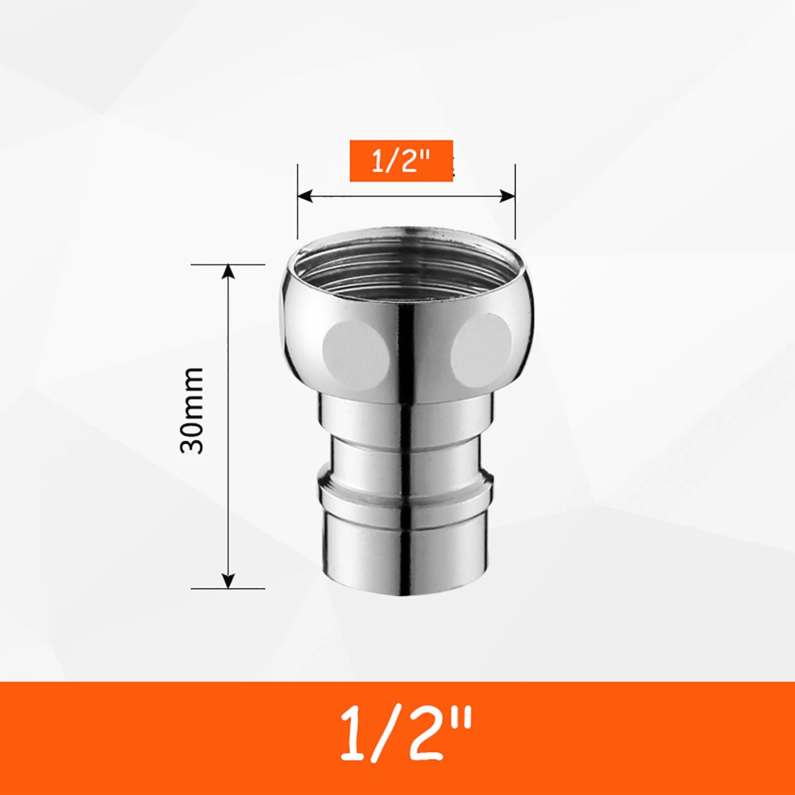 Universal Faucet Adapter 1/2" & 3/4" — Kitchen & Garden Hose Tap Connector