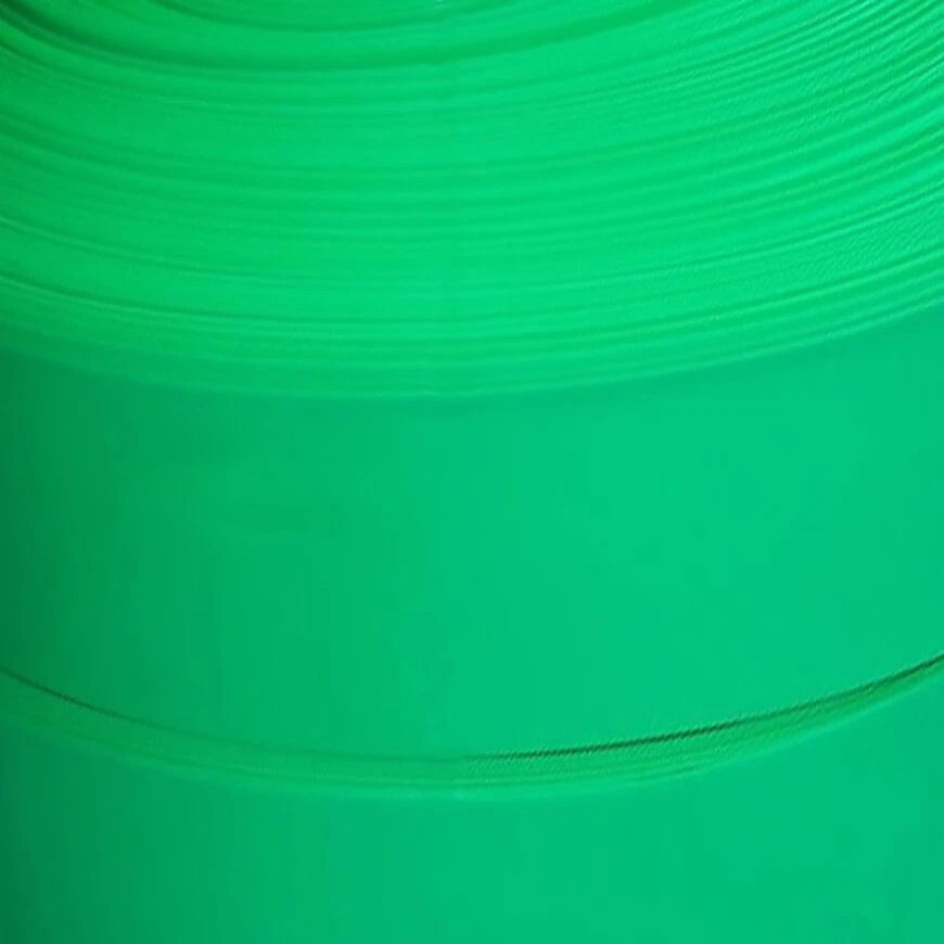 PVC Heat Shrink Tubing Green — Battery Wrap Sleeve, Flat Width 7mm–195mm