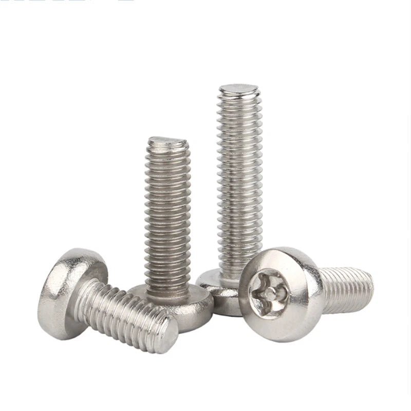 M5 M6 A2 Stainless Pan Head Torx Pin Security Machine Screws | Anti - Vandal Bolts - HomeDIYer
