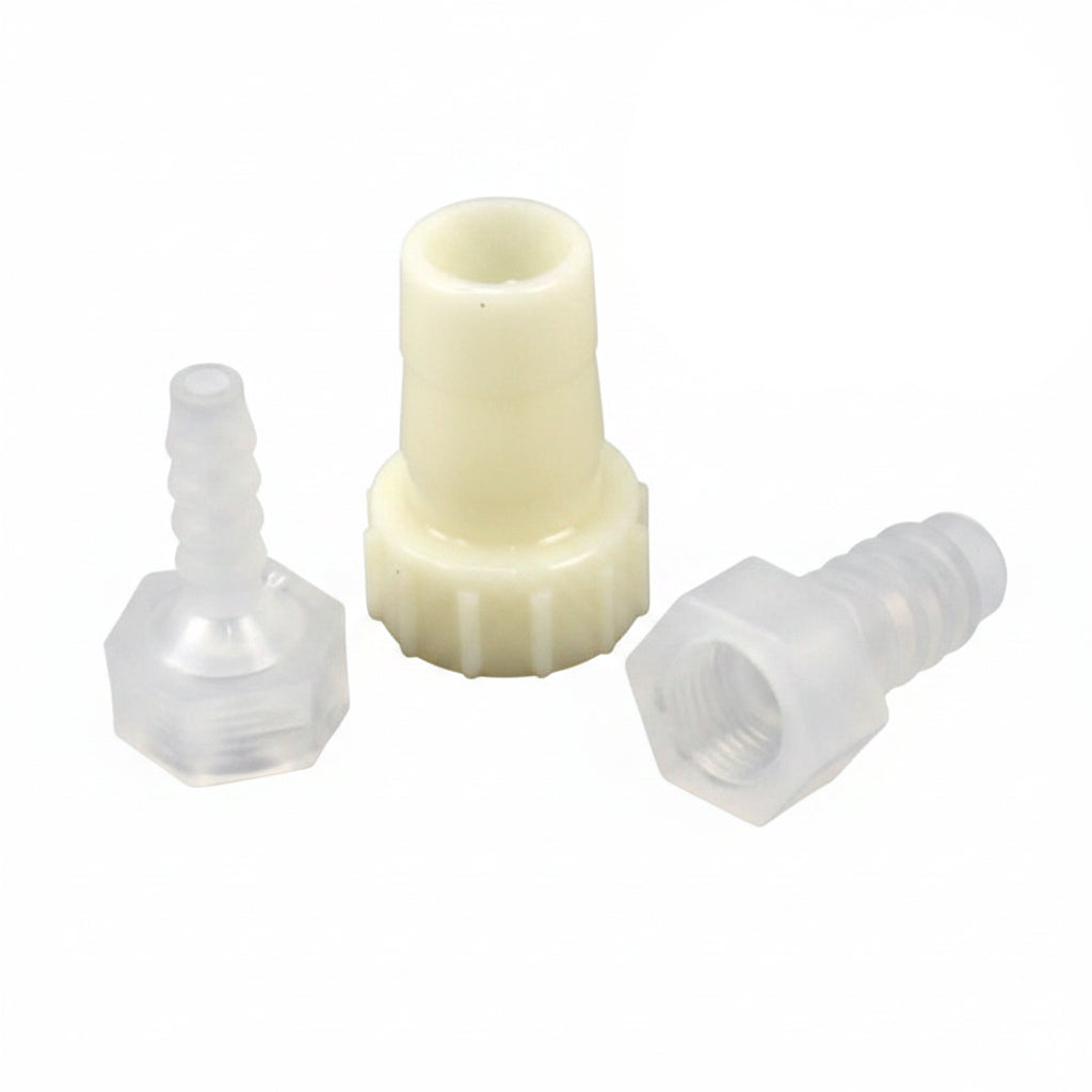 Plastic Straight Barbed Hose Connector with Female Thread — Aquarium & Garden
