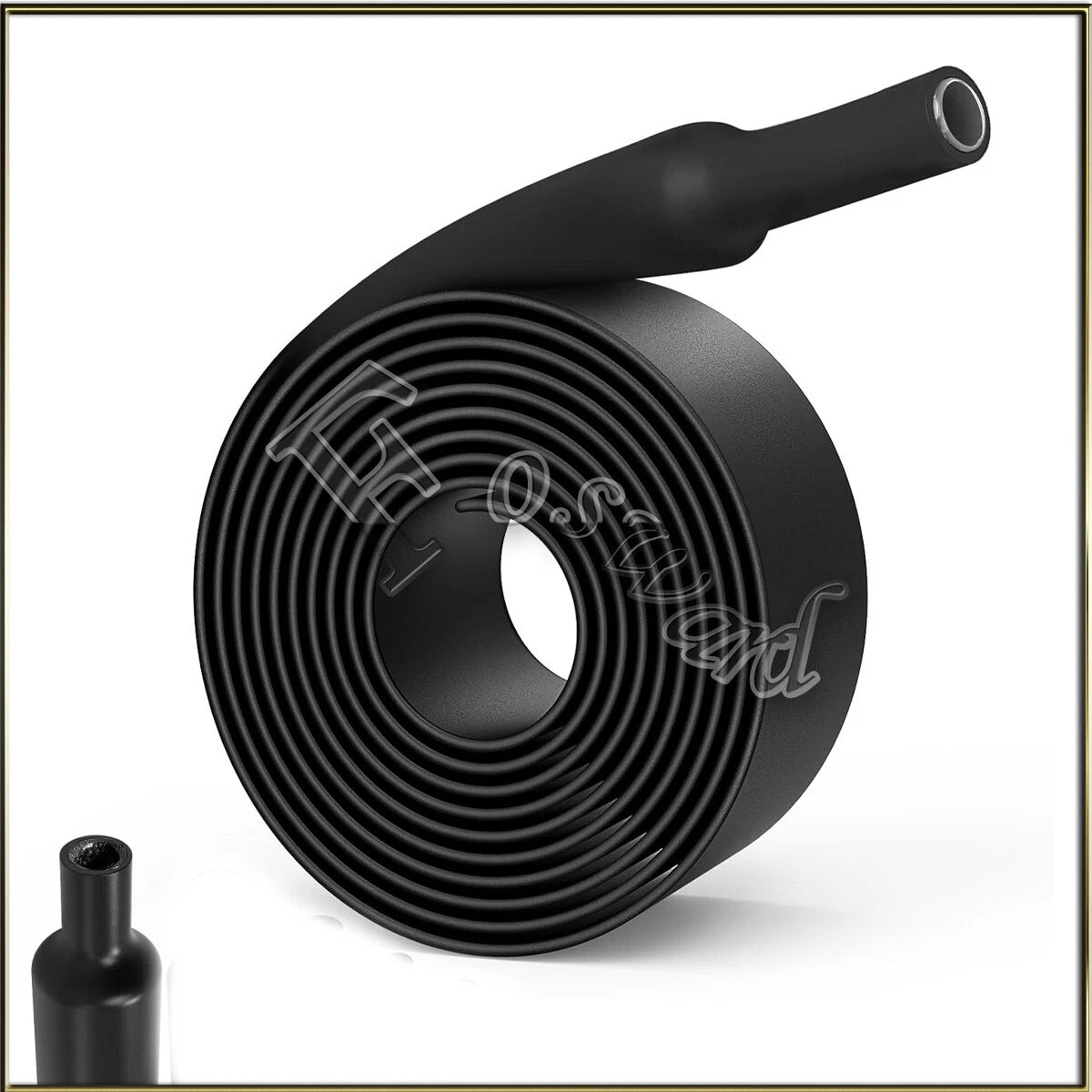 4:1 Waterproof Heat Shrink Tubing — Dual Wall Adhesive-Lined, Marine Grade (Φ4mm–Φ52mm)