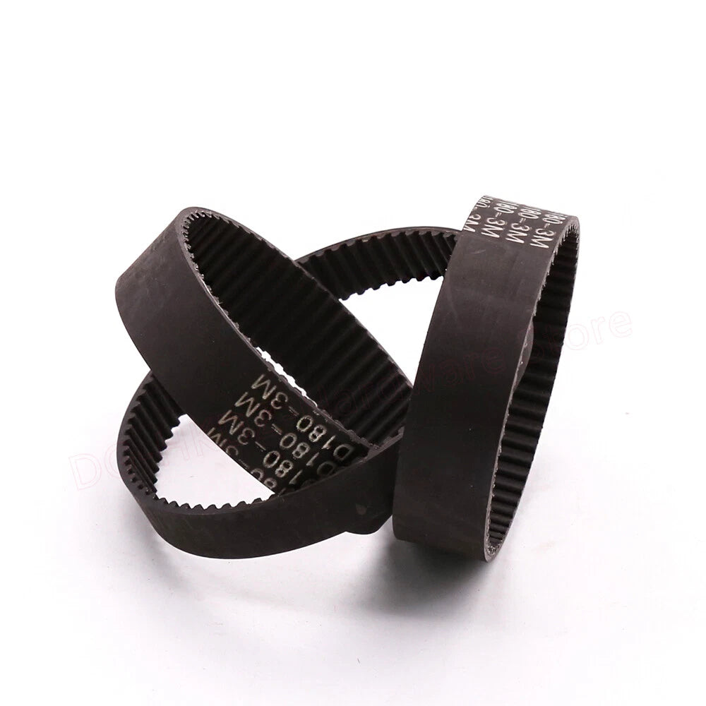 HTD 3M Timing Belt 201mm Closed Loop — 15mm Wide, Synchronous Drive Belt