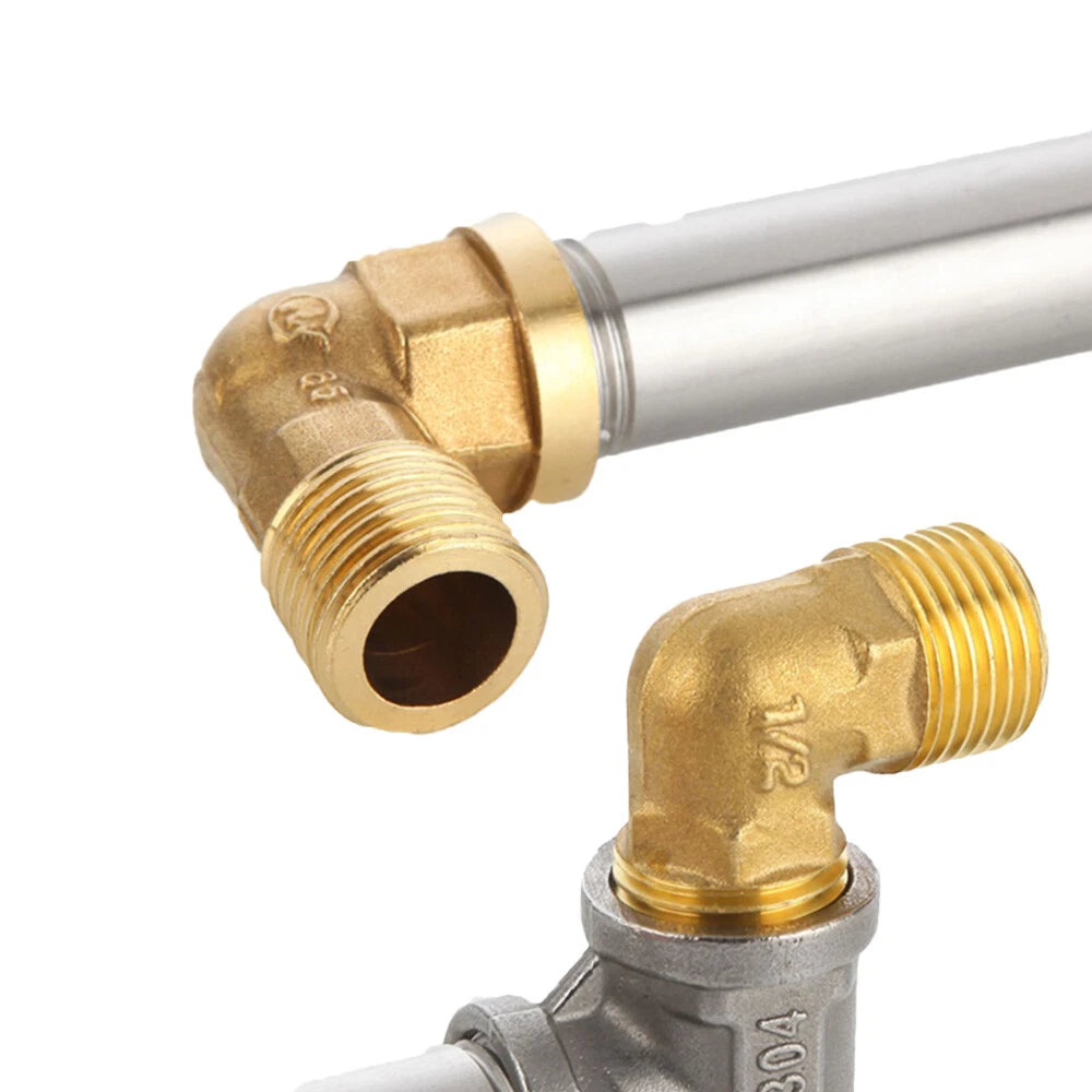 BSP Brass Pipe Fittings – Elbow & Union Connectors, Female/Male, 1/2" 3/4" 1"