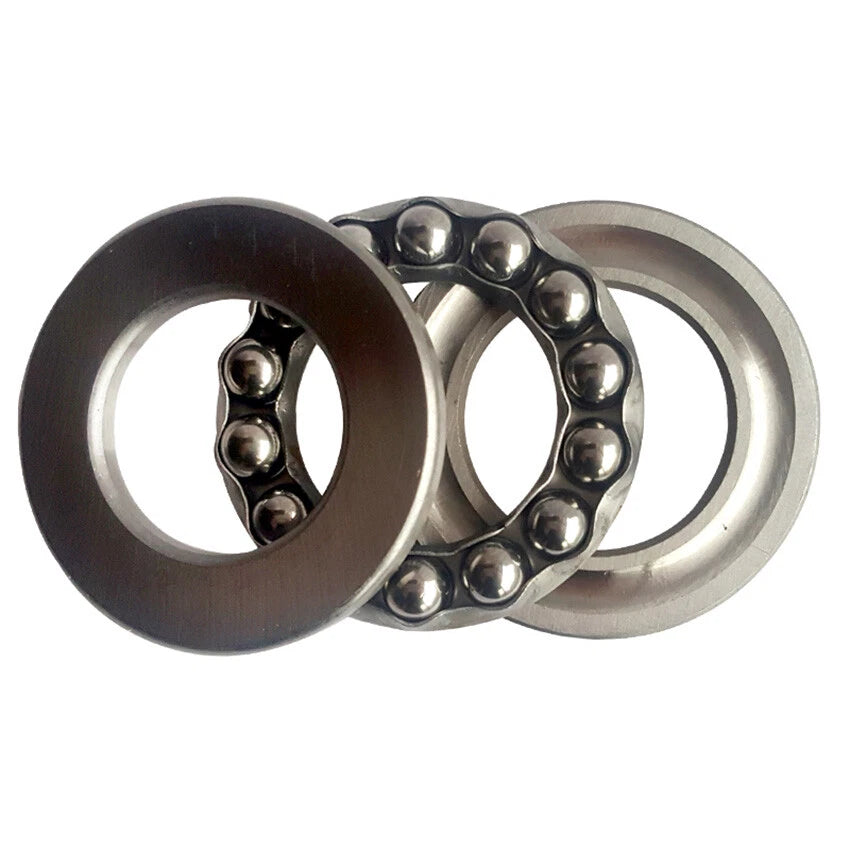 High Precision Axial Thrust Ball Bearings 3-Part Miniature Plane Bearing