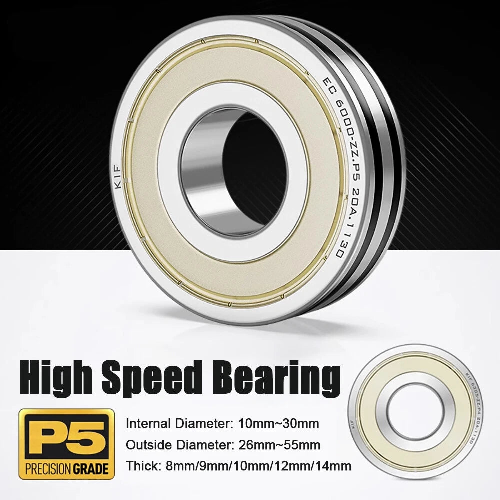 Non-Slip Ball Bearings EC6000/EC6200 Series High Speed Bearings 6000 6201~6206ZZ