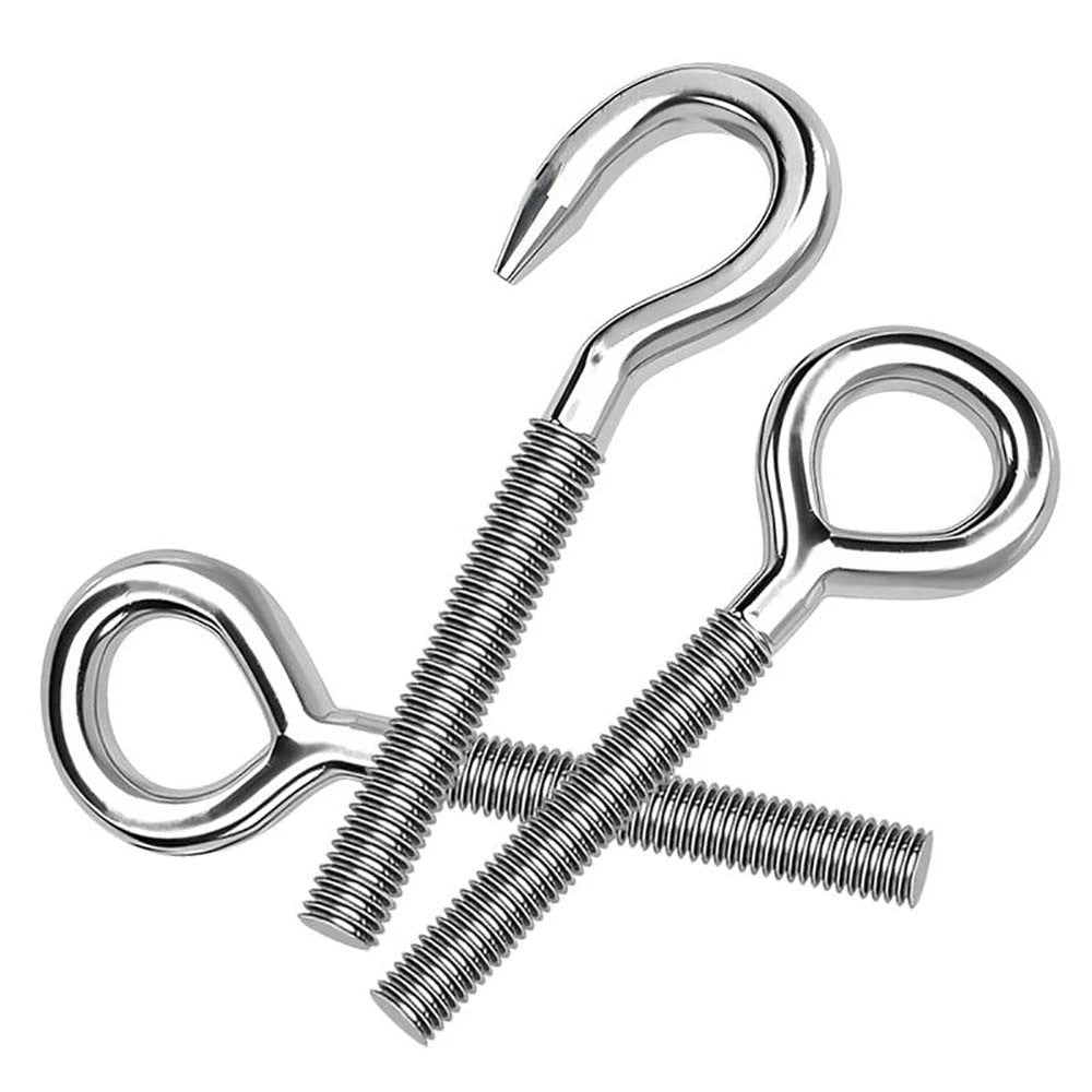 Metric Eye Bolt & Hook Screw — Stainless Steel, M4–M24, Standard & Left Hand Thread - HomeDIYer