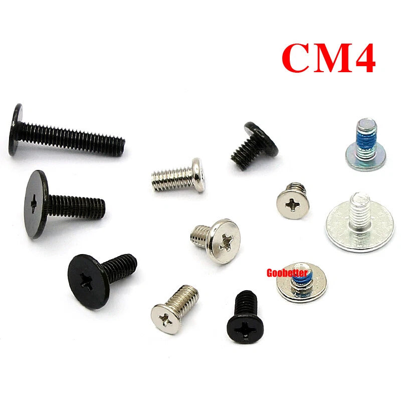 CM2/CM2.5/CM3/CM4 Ultra Thin Wafer Flat Head Phillips Screws – For Laptop & Computer Repair (M2–M4)