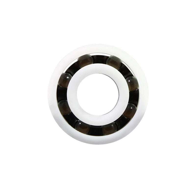 Glass Ball Bearing POM Plastic Deep Groove Bearings Waterproof ID 6mm - 30mm