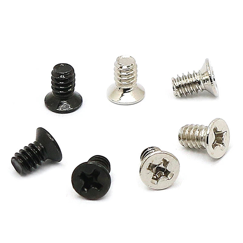#6-32 UNC Countersunk Phillips Screws – Carbon Steel, 5/6/8mm Lengths for Computers, Toys & Furniture