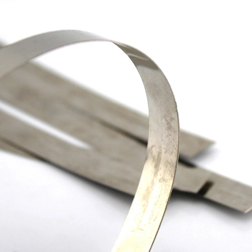 Stainless Steel Sheet Metal Plate 13×140mm Steel Spring Plate 0.3mm Thickness