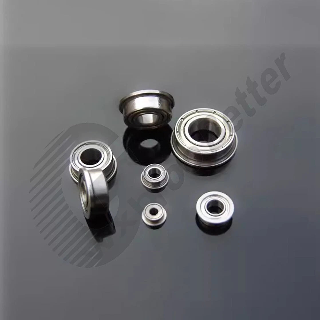 Flanged Ball Bearing ID=2~10mm Metal Shielded Miniature Flanged Ball Bearings