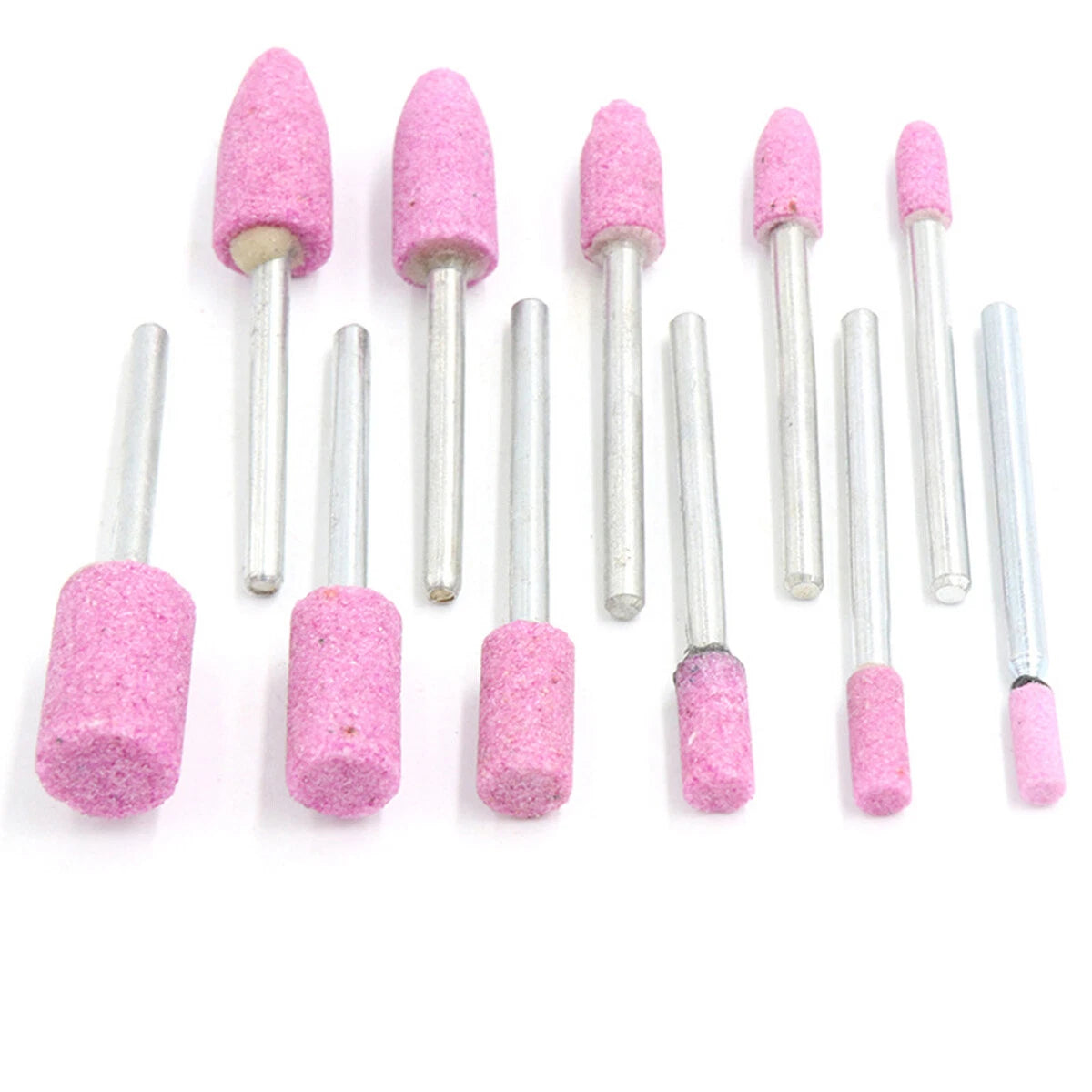 Flap Wheel Sandpaper Abrasive Kit 3-12mm | Fits Dremel Rotary & Nail Drill