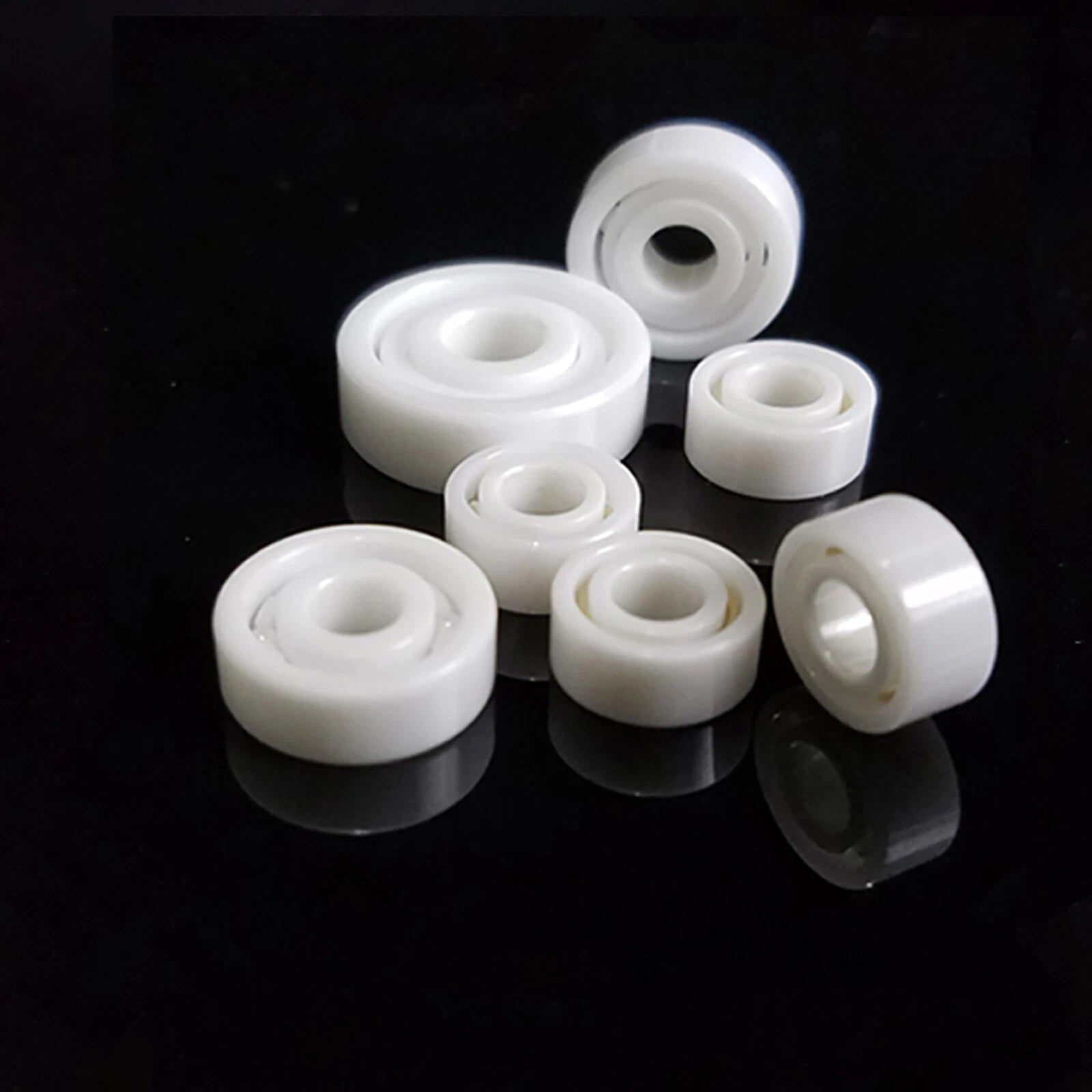 Full Ceramic Miniature Ball Bearings ZrO2 Zirconia 603 3x9x3mm to 699 9x20x6mm