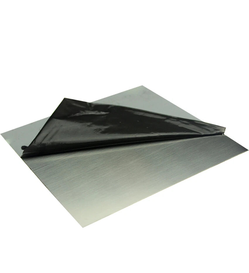 304 Stainless Steel Flat Square Plate V2A Thin Sheet Thick 1mm 1.5mm 2mm 3mm