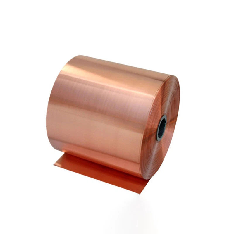 99.9% Pure Copper Metal Sheet Foil Plate, Sheet Thick 0.2mm-1mm Conductive Roll