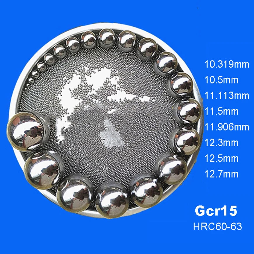 Solid Steel Balls Bearing Precision Bearings 10.319 11.5 11.9 12.3 12.5 12.7mm
