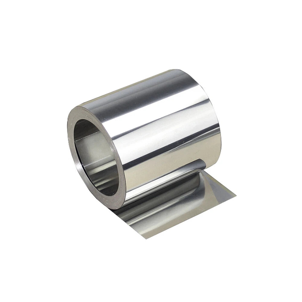 1pc S301 Stainless Steel Thin Sheet Foil — 0.05mm to 0.8mm Thick, 100mm × 500mm